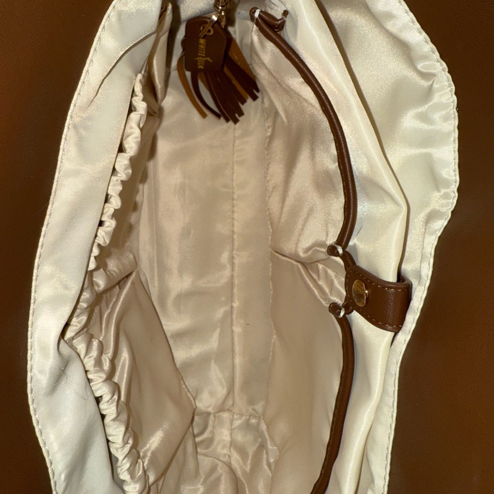 White Elm Gemini Brown Shoulder Bag - Picture 5 of 11